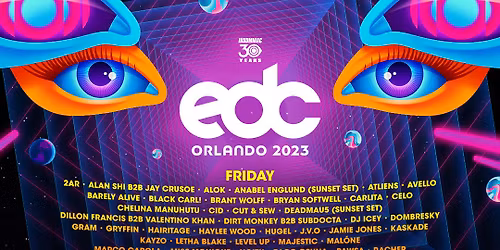 Electric Daisy Carnival - EDC Orlando - Saturday