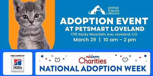 Adoption Event at PetSmart Loveland