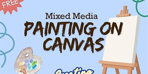 Creating With Christ: Painting On Canvas