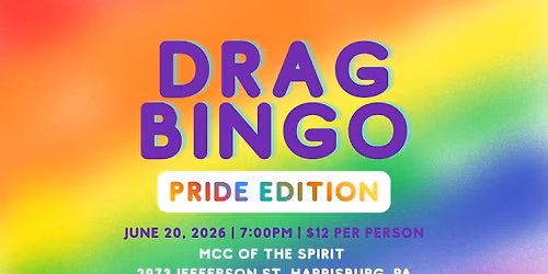 Drag Bingo Pride Edition!
