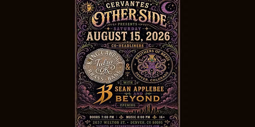King Cabbage Brass Band & Brothers of Brass w\/ Sean Applebee & Beyond