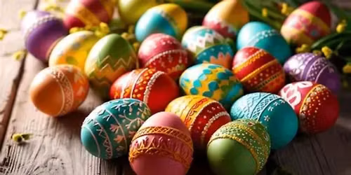 Crystal's Sacred Art Class - Egg Coloring Eggstravaganza!