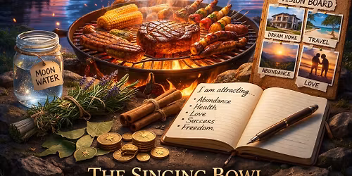 Manifestation & BBQ Under the Blue Moon