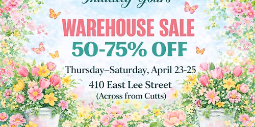 Spring Warehouse Sale
