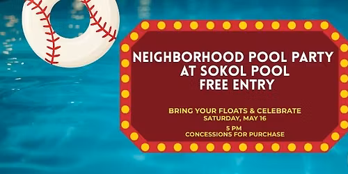 Neighborhood Pool Party
