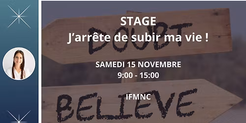 \u26d4 J'ARRE\u0302TE DE SUBIR MA VIE !