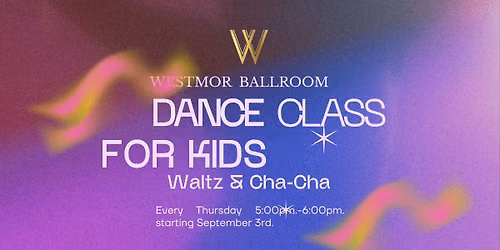 Kids Ballroom Dance Class - Waltz & Cha Cha