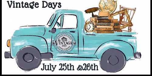 Long Grove Vintage Days