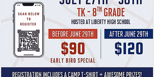 2nd Annual Summer Slam Boys Basketball Camp (July 27-July 30)
