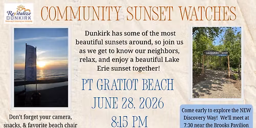 June Community Sunset Watch