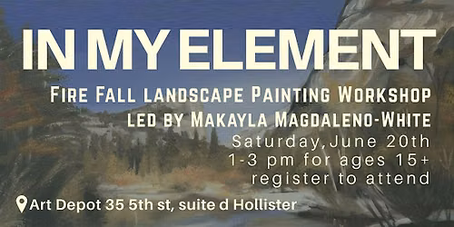 Fire Fall Landscape Painting Workshop