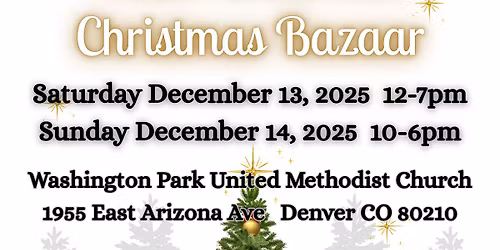 2nd Annual Christmas Bazaar