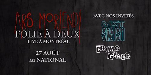 Ars Moriendi: Folie \u00e0 deux + Distorsion & Crime Glac\u00e9