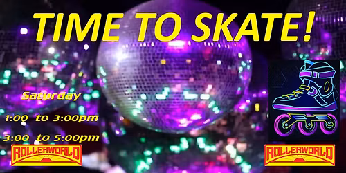 Saturday Family Skate - 1:00 to 3:00pm