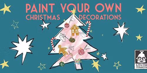 Paint Your Own Christmas Decorations