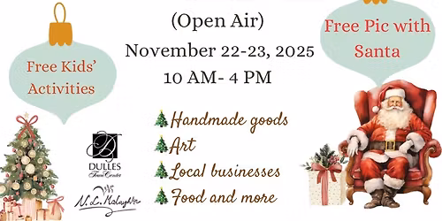 Loudoun Christmas Market at Dulles Town Center 2025(open air)