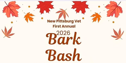 First Annual Bark Bash @ New Pittsburg Vet Clinic