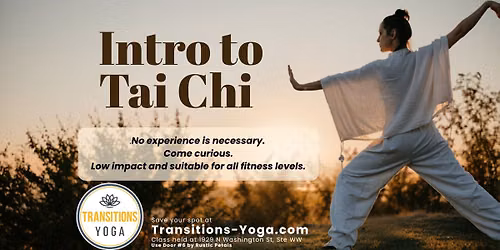 Intro to Tai Chi