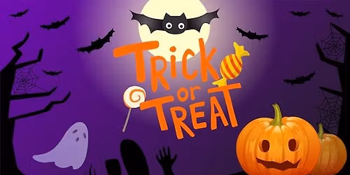 Trick or Treating at Huntington Terrace