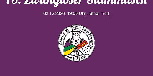 75. Zwangloser Stammtisch