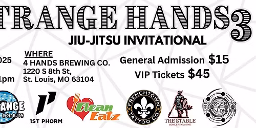 Imposed Will Presents: Strange Hands Jiu Jitsu Invitational 3