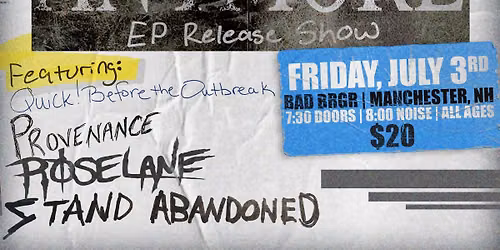Arms Like Teeth "This Place Isn't Home Anymore" EP Release Show 
