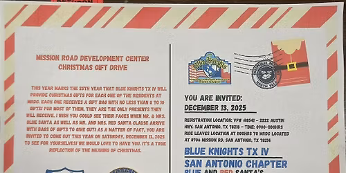 Mission Road Development Center Gift Drive