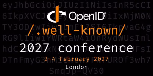 OpenID \/.well-known\/ 2027 Conference