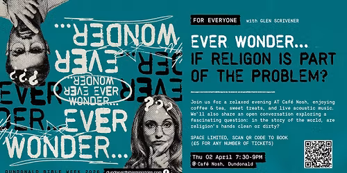 Ever wonder... if religion is part of the problem? 