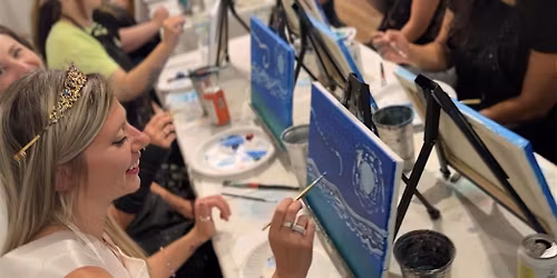 Paint & Sip at 5th St Alley \u201cColorful Succulent\u201d