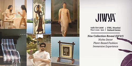 Exclusive showcase of plant-based fashion and decor by Jiwya