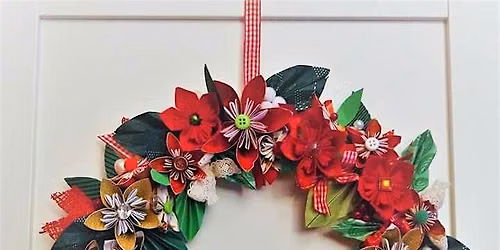 Sip, Snip & Blooms- Christmas Wreath Workshop