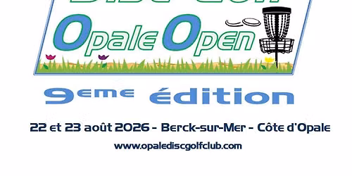 Disc Golf Opale Open 2026