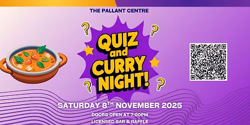 The Pallant Centre Quiz & Curry Night 2025