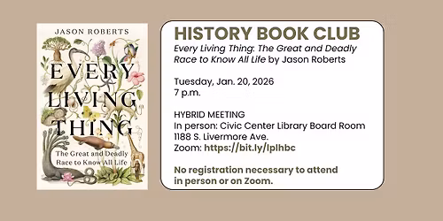 History Book Club hybrid meeting