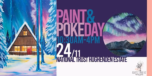 Northern Lights Paint & Poke Day @ National Trust Hughenden Estate