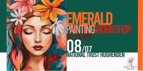 Emerald Painting Workshop @ National Trust Hughenden