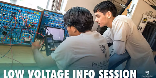 Residential\/Commercial Electrician Program and Low Voltage Info Session