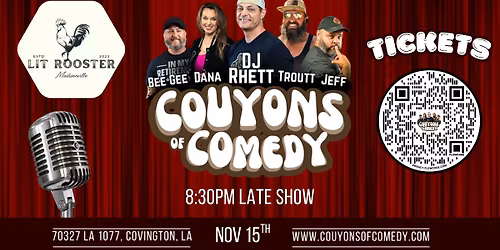 DJ Rhett and the Couyons of Comedy Late Show