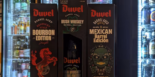 Duvel Barrel Aged Tasting