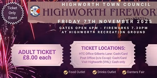Highworth Fireworks 2025