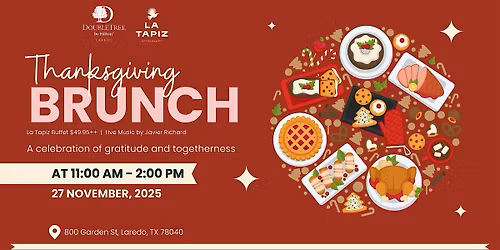 Thanksgiving Brunch at La Tapiz \u2013 A Celebration of Gratitude & Togetherness