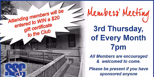 November Member's Meeting