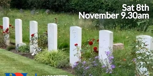 Act of Remembrance & wreath laying at the War Graves