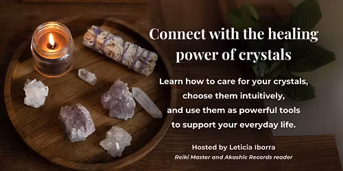 Connect with the healing power of crystals