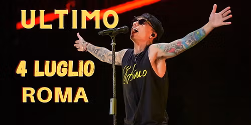 Bus per il concerto di Ultimo 