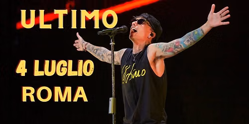 Bus per il concerto di Ultimo 