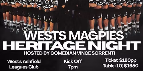 2026 Magpie Heritage Night