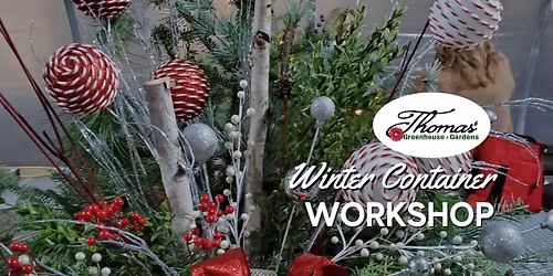 \ud83c\udf84\u2728 Winter Porch Container Workshop in Mukwonago
