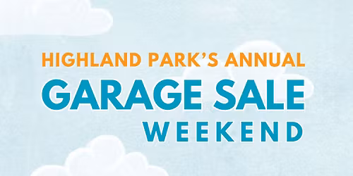 Highland Park Garage Sale Weekend